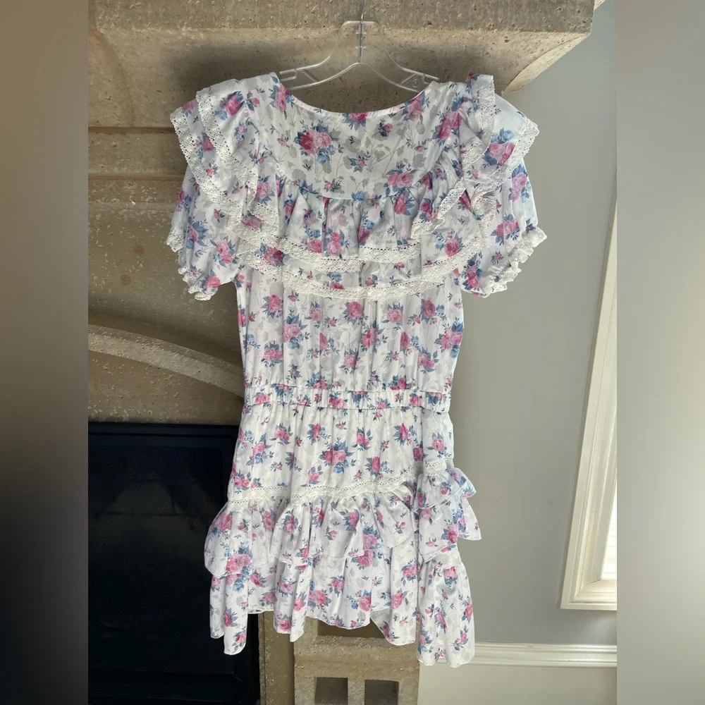 Floral Ruffle Dress - Picture 4 of 8
